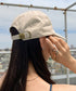 【newhattan】ニューハッタン 無地 ストーン ウォッシュド ツイル ローキャップ 帽子/STONE WASHED TWILL CAP | 4192001 | ライトベージュ