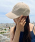 【newhattan】ニューハッタン 無地 ストーン ウォッシュド ツイル ローキャップ 帽子/STONE WASHED TWILL CAP | 4192001 | ライトベージュ