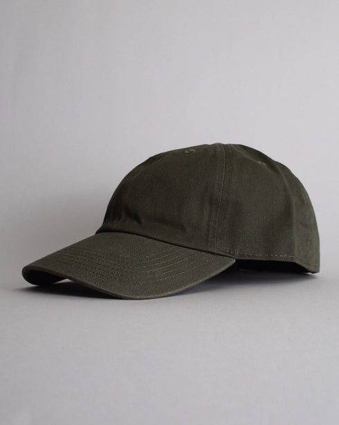 【newhattan】ニューハッタン 無地 ストーン ウォッシュド ツイル ローキャップ 帽子/STONE WASHED TWILL CAP | 4192001 | オリーブ