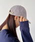 【newhattan】ニューハッタン 無地 ストーン ウォッシュド ツイル ローキャップ 帽子/STONE WASHED TWILL CAP | 4192001 | グレー