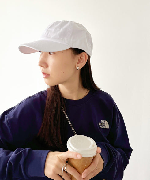 【newhattan】ニューハッタン 無地 ストーン ウォッシュド ツイル ローキャップ 帽子/STONE WASHED TWILL CAP | 4192001 | ホワイト