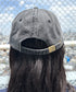 【newhattan】ニューハッタン 無地 ストーン ウォッシュド ツイル ローキャップ 帽子/STONE WASHED TWILL CAP | 4192001 | ライトブラック