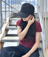 【newhattan】ニューハッタン 無地 ストーン ウォッシュド ツイル ローキャップ 帽子/STONE WASHED TWILL CAP | 4192001 | ブラック