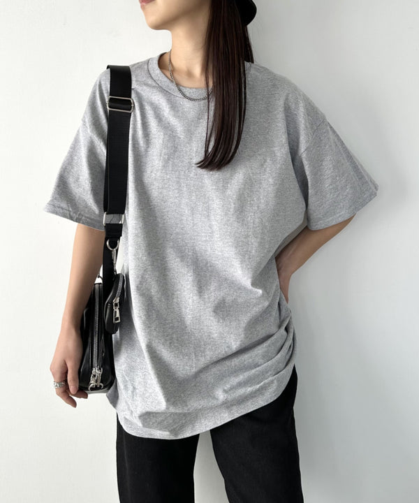 【GILDAN】ギルダン/ 色・サイズ展開豊富 半袖無地 クルーネック Tシャツ ウルトラコットン100% 6.0oz ベーシック無地カットソー ビッグサイズ 5部袖 1/2スリーブ | 2192032 | グレー