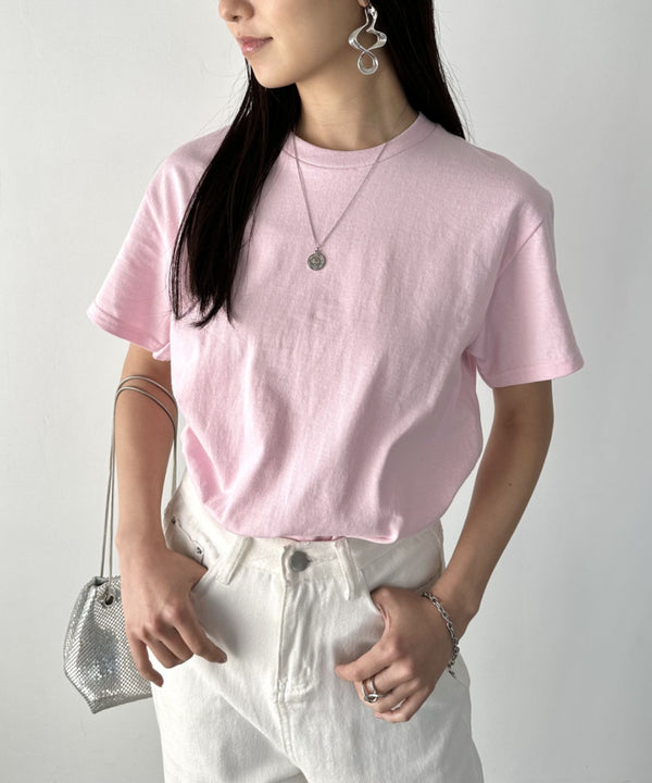 【GILDAN】ギルダン/ 色・サイズ展開豊富 半袖無地 クルーネック Tシャツ ウルトラコットン100% 6.0oz ベーシック無地カットソー ビッグサイズ 5部袖 1/2スリーブ | 2192032 | ライトピンク