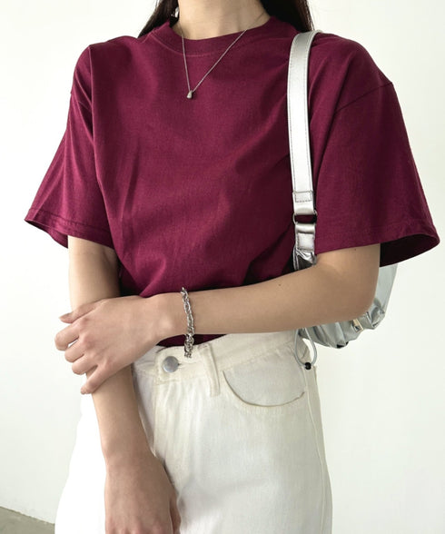 【GILDAN】ギルダン/ 色・サイズ展開豊富 半袖無地 クルーネック Tシャツ ウルトラコットン100% 6.0oz ベーシック無地カットソー ビッグサイズ 5部袖 1/2スリーブ | 2192032 | マルーン