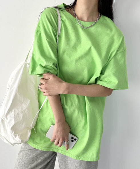 【GILDAN】ギルダン/ 色・サイズ展開豊富 半袖無地 クルーネック Tシャツ ウルトラコットン100% 6.0oz ベーシック無地カットソー ビッグサイズ 5部袖 1/2スリーブ | 2192032 | ライム