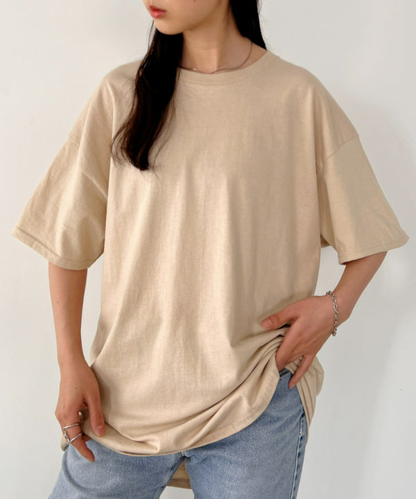 【GILDAN】ギルダン/ 色・サイズ展開豊富 半袖無地 クルーネック Tシャツ ウルトラコットン100% 6.0oz ベーシック無地カットソー ビッグサイズ 5部袖 1/2スリーブ | 2192032 | サンドベージュ