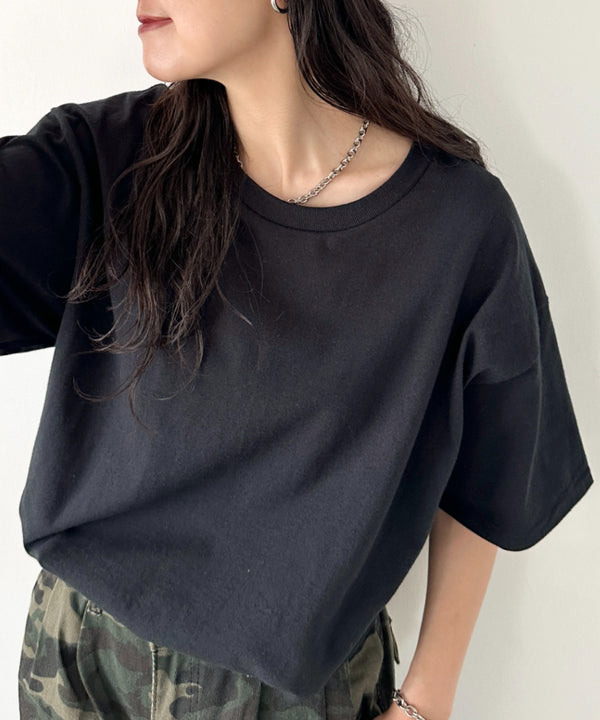 【GILDAN】ギルダン/ 色・サイズ展開豊富 半袖無地 クルーネック Tシャツ ウルトラコットン100% 6.0oz ベーシック無地カットソー ビッグサイズ 5部袖 1/2スリーブ | 2192032 | ブラック