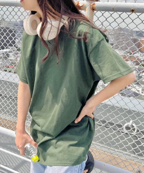 【GILDAN】ギルダン/ 色・サイズ展開豊富 半袖無地 クルーネック Tシャツ ウルトラコットン100% 6.0oz ベーシック無地カットソー ビッグサイズ 5部袖 1/2スリーブ | 2192032 | ダークグリーン