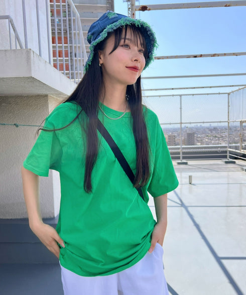 【GILDAN】ギルダン/ 色・サイズ展開豊富 半袖無地 クルーネック Tシャツ ウルトラコットン100% 6.0oz ベーシック無地カットソー ビッグサイズ 5部袖 1/2スリーブ | 2192032 | グリーン