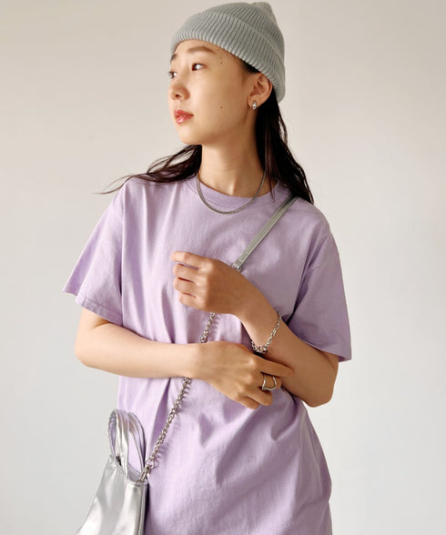 【GILDAN】ギルダン/ 色・サイズ展開豊富 半袖無地 クルーネック Tシャツ ウルトラコットン100% 6.0oz ベーシック無地カットソー ビッグサイズ 5部袖 1/2スリーブ | 2192032 | ラベンダー