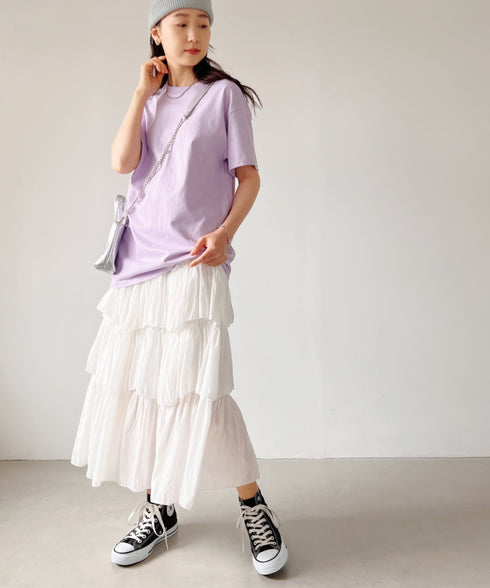 【GILDAN】ギルダン/ 色・サイズ展開豊富 半袖無地 クルーネック Tシャツ ウルトラコットン100% 6.0oz ベーシック無地カットソー ビッグサイズ 5部袖 1/2スリーブ | 2192032 | ラベンダー