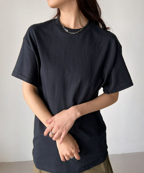 【GILDAN】ギルダン/ 色・サイズ展開豊富 半袖無地 クルーネック Tシャツ ウルトラコットン100% 6.0oz ベーシック無地カットソー ビッグサイズ 5部袖 1/2スリーブ | 2192032 | ブラック