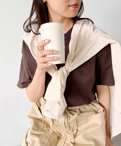 【GILDAN】ギルダン/ 色・サイズ展開豊富 半袖無地 クルーネック Tシャツ ウルトラコットン100% 6.0oz ベーシック無地カットソー ビッグサイズ 5部袖 1/2スリーブ | 2192032 | チョコ