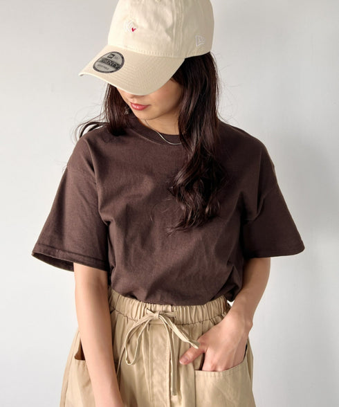 【GILDAN】ギルダン/ 色・サイズ展開豊富 半袖無地 クルーネック Tシャツ ウルトラコットン100% 6.0oz ベーシック無地カットソー ビッグサイズ 5部袖 1/2スリーブ | 2192032 | チョコ