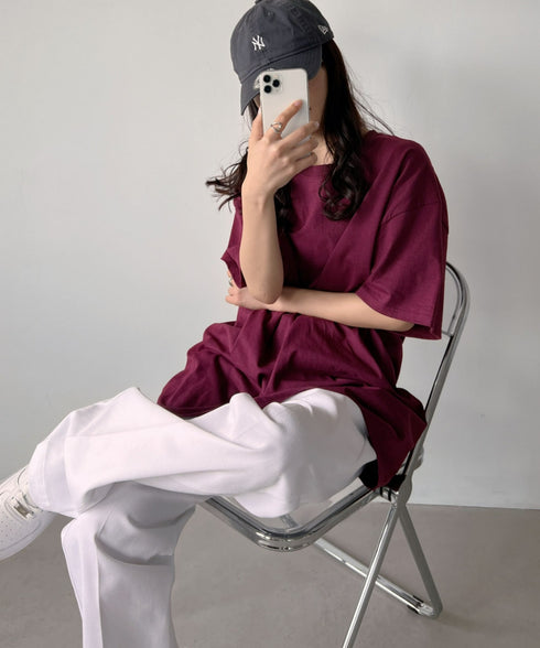 【GILDAN】ギルダン/ 色・サイズ展開豊富 半袖無地 クルーネック Tシャツ ウルトラコットン100% 6.0oz ベーシック無地カットソー ビッグサイズ 5部袖 1/2スリーブ | 2192032 | マルーン