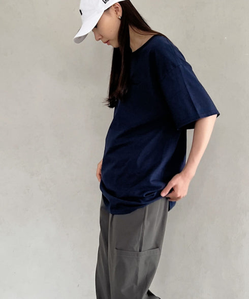 【GILDAN】ギルダン/ 色・サイズ展開豊富 半袖無地 クルーネック Tシャツ ウルトラコットン100% 6.0oz ベーシック無地カットソー ビッグサイズ 5部袖 1/2スリーブ | 2192032 | ネイビー