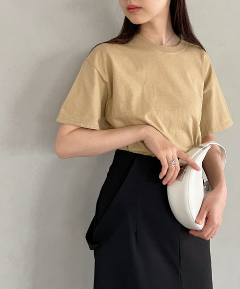 【GILDAN】ギルダン/ 色・サイズ展開豊富 半袖無地 クルーネック Tシャツ ウルトラコットン100% 6.0oz ベーシック無地カットソー ビッグサイズ 5部袖 1/2スリーブ | 2192032 | タン