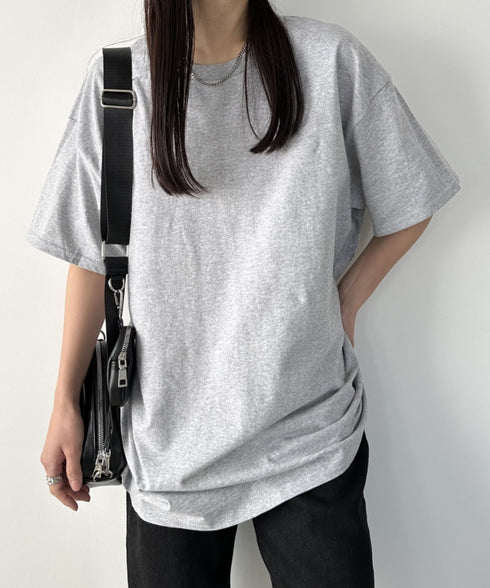 【GILDAN】ギルダン/ 色・サイズ展開豊富 半袖無地 クルーネック Tシャツ ウルトラコットン100% 6.0oz ベーシック無地カットソー ビッグサイズ 5部袖 1/2スリーブ | 2192032 | グレー