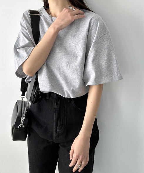 【GILDAN】ギルダン/ 色・サイズ展開豊富 半袖無地 クルーネック Tシャツ ウルトラコットン100% 6.0oz ベーシック無地カットソー ビッグサイズ 5部袖 1/2スリーブ | 2192032 | グレー