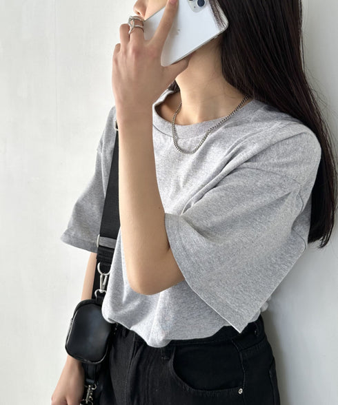 【GILDAN】ギルダン/ 色・サイズ展開豊富 半袖無地 クルーネック Tシャツ ウルトラコットン100% 6.0oz ベーシック無地カットソー ビッグサイズ 5部袖 1/2スリーブ | 2192032 | グレー