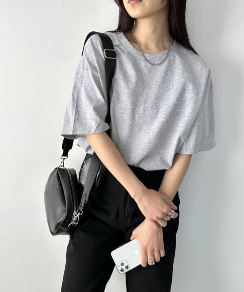 【GILDAN】ギルダン/ 色・サイズ展開豊富 半袖無地 クルーネック Tシャツ ウルトラコットン100% 6.0oz ベーシック無地カットソー ビッグサイズ 5部袖 1/2スリーブ | 2192032 | グレー