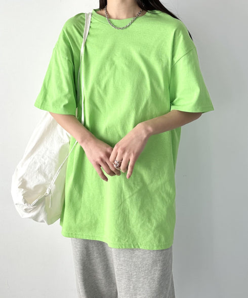 【GILDAN】ギルダン/ 色・サイズ展開豊富 半袖無地 クルーネック Tシャツ ウルトラコットン100% 6.0oz ベーシック無地カットソー ビッグサイズ 5部袖 1/2スリーブ | 2192032 | ライム