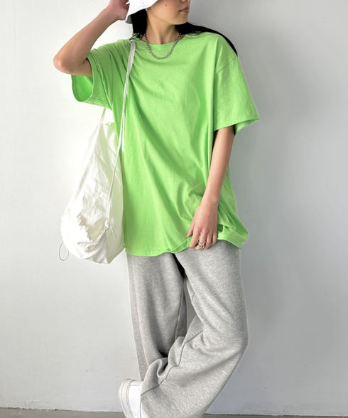 【GILDAN】ギルダン/ 色・サイズ展開豊富 半袖無地 クルーネック Tシャツ ウルトラコットン100% 6.0oz ベーシック無地カットソー ビッグサイズ 5部袖 1/2スリーブ | 2192032 | ライム