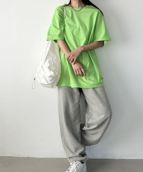 【GILDAN】ギルダン/ 色・サイズ展開豊富 半袖無地 クルーネック Tシャツ ウルトラコットン100% 6.0oz ベーシック無地カットソー ビッグサイズ 5部袖 1/2スリーブ | 2192032 | ライム