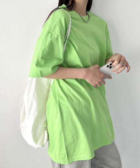 【GILDAN】ギルダン/ 色・サイズ展開豊富 半袖無地 クルーネック Tシャツ ウルトラコットン100% 6.0oz ベーシック無地カットソー ビッグサイズ 5部袖 1/2スリーブ | 2192032 | ライム