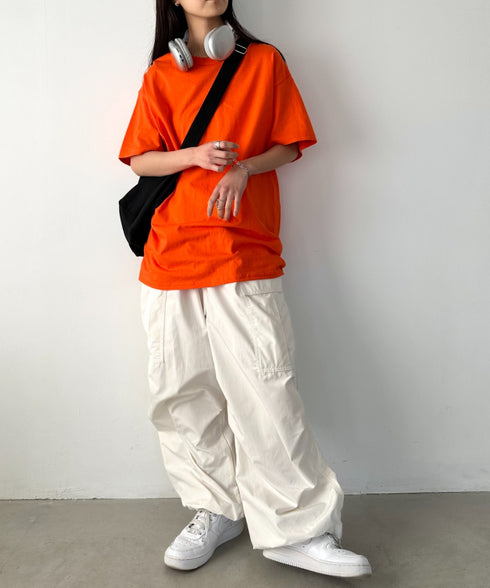 【GILDAN】ギルダン/ 色・サイズ展開豊富 半袖無地 クルーネック Tシャツ ウルトラコットン100% 6.0oz ベーシック無地カットソー ビッグサイズ 5部袖 1/2スリーブ | 2192032 | オレンジ