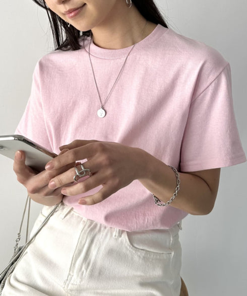 【GILDAN】ギルダン/ 色・サイズ展開豊富 半袖無地 クルーネック Tシャツ ウルトラコットン100% 6.0oz ベーシック無地カットソー ビッグサイズ 5部袖 1/2スリーブ | 2192032 | ライトピンク