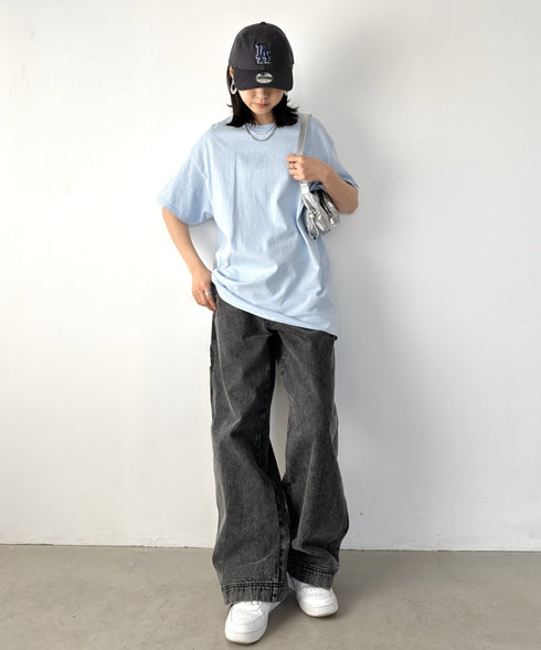 【GILDAN】ギルダン/ 色・サイズ展開豊富 半袖無地 クルーネック Tシャツ ウルトラコットン100% 6.0oz ベーシック無地カットソー ビッグサイズ 5部袖 1/2スリーブ | 2192032 | ライトブルー