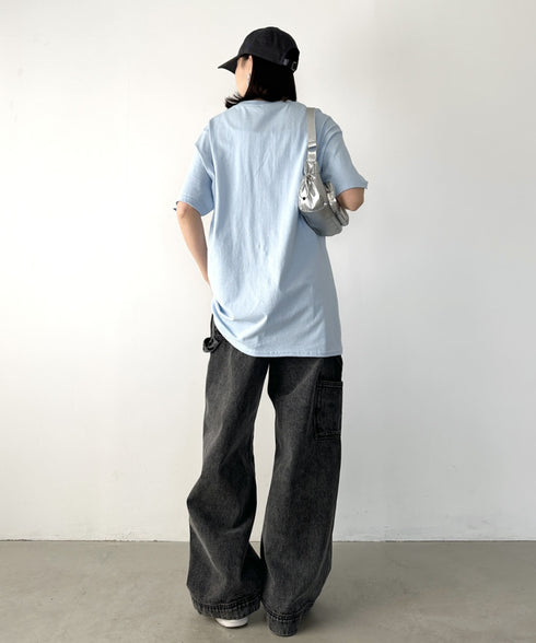 【GILDAN】ギルダン/ 色・サイズ展開豊富 半袖無地 クルーネック Tシャツ ウルトラコットン100% 6.0oz ベーシック無地カットソー ビッグサイズ 5部袖 1/2スリーブ | 2192032 | ライトブルー