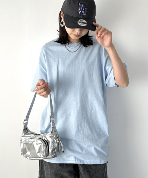 【GILDAN】ギルダン/ 色・サイズ展開豊富 半袖無地 クルーネック Tシャツ ウルトラコットン100% 6.0oz ベーシック無地カットソー ビッグサイズ 5部袖 1/2スリーブ | 2192032 | ライトブルー