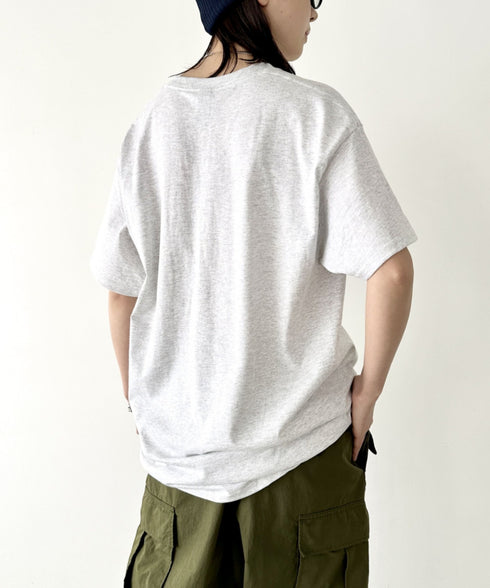 【GILDAN】ギルダン/ 色・サイズ展開豊富 半袖無地 クルーネック Tシャツ ウルトラコットン100% 6.0oz ベーシック無地カットソー ビッグサイズ 5部袖 1/2スリーブ | 2192032 | アッシュグレー