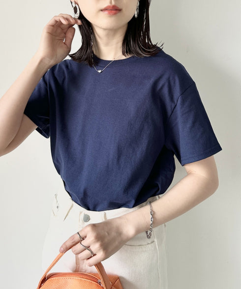 【GILDAN】ギルダン/ 色・サイズ展開豊富 半袖無地 クルーネック Tシャツ ウルトラコットン100% 6.0oz ベーシック無地カットソー ビッグサイズ 5部袖 1/2スリーブ | 2192032 | ネイビー