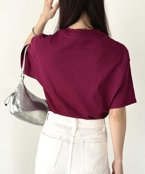 【GILDAN】ギルダン/ 色・サイズ展開豊富 半袖無地 クルーネック Tシャツ ウルトラコットン100% 6.0oz ベーシック無地カットソー ビッグサイズ 5部袖 1/2スリーブ | 2192032 | マルーン