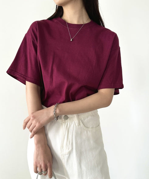 【GILDAN】ギルダン/ 色・サイズ展開豊富 半袖無地 クルーネック Tシャツ ウルトラコットン100% 6.0oz ベーシック無地カットソー ビッグサイズ 5部袖 1/2スリーブ | 2192032 | マルーン