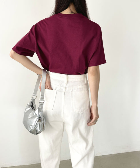 【GILDAN】ギルダン/ 色・サイズ展開豊富 半袖無地 クルーネック Tシャツ ウルトラコットン100% 6.0oz ベーシック無地カットソー ビッグサイズ 5部袖 1/2スリーブ | 2192032 | マルーン