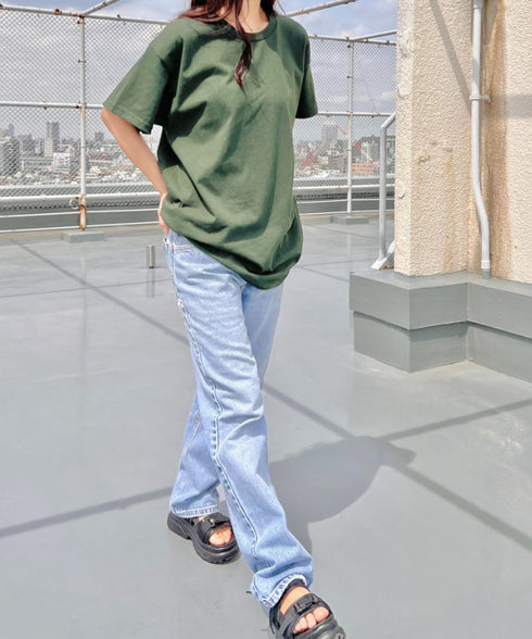 【GILDAN】ギルダン/ 色・サイズ展開豊富 半袖無地 クルーネック Tシャツ ウルトラコットン100% 6.0oz ベーシック無地カットソー ビッグサイズ 5部袖 1/2スリーブ | 2192032 | ダークグリーン