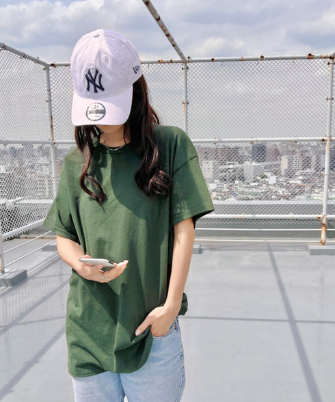 【GILDAN】ギルダン/ 色・サイズ展開豊富 半袖無地 クルーネック Tシャツ ウルトラコットン100% 6.0oz ベーシック無地カットソー ビッグサイズ 5部袖 1/2スリーブ | 2192032 | ダークグリーン