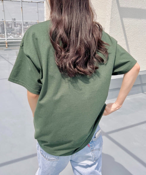 【GILDAN】ギルダン/ 色・サイズ展開豊富 半袖無地 クルーネック Tシャツ ウルトラコットン100% 6.0oz ベーシック無地カットソー ビッグサイズ 5部袖 1/2スリーブ | 2192032 | ダークグリーン