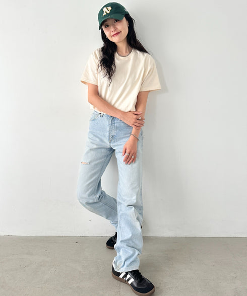 【GILDAN】ギルダン/ 色・サイズ展開豊富 半袖無地 クルーネック Tシャツ ウルトラコットン100% 6.0oz ベーシック無地カットソー ビッグサイズ 5部袖 1/2スリーブ | 2192032 | ナチュラル