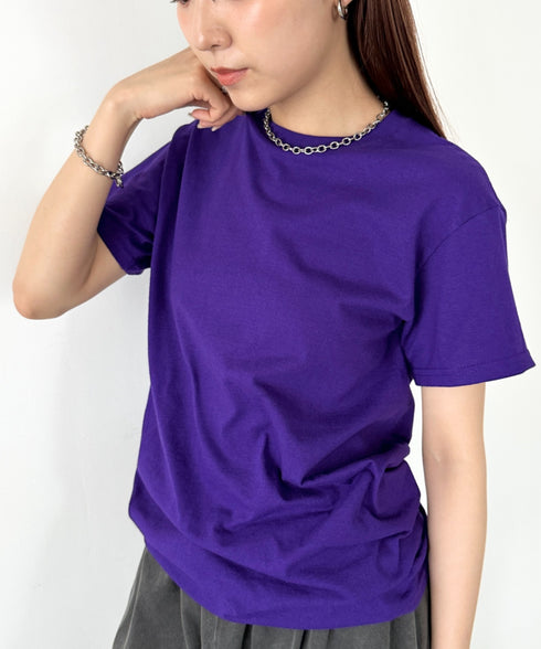 【GILDAN】ギルダン/ 色・サイズ展開豊富 半袖無地 クルーネック Tシャツ ウルトラコットン100% 6.0oz ベーシック無地カットソー ビッグサイズ 5部袖 1/2スリーブ | 2192032 | パープル