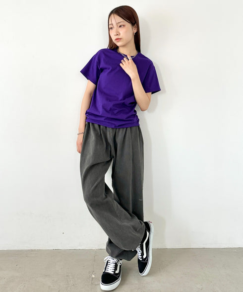 【GILDAN】ギルダン/ 色・サイズ展開豊富 半袖無地 クルーネック Tシャツ ウルトラコットン100% 6.0oz ベーシック無地カットソー ビッグサイズ 5部袖 1/2スリーブ | 2192032 | パープル