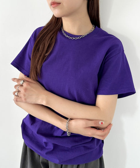 【GILDAN】ギルダン/ 色・サイズ展開豊富 半袖無地 クルーネック Tシャツ ウルトラコットン100% 6.0oz ベーシック無地カットソー ビッグサイズ 5部袖 1/2スリーブ | 2192032 | パープル