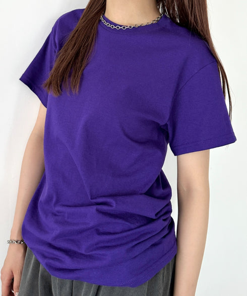 【GILDAN】ギルダン/ 色・サイズ展開豊富 半袖無地 クルーネック Tシャツ ウルトラコットン100% 6.0oz ベーシック無地カットソー ビッグサイズ 5部袖 1/2スリーブ | 2192032 | パープル