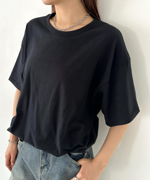 【GILDAN】ギルダン/ 色・サイズ展開豊富 半袖無地 クルーネック Tシャツ ウルトラコットン100% 6.0oz ベーシック無地カットソー ビッグサイズ 5部袖 1/2スリーブ | 2192032 | ブラック